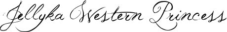 Jellyka Western Princess Font