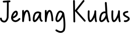 Jenang Kudus Font