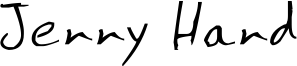 Jenny Hand Font