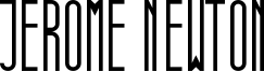 Jerome Newton Font