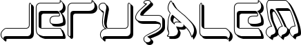 Jerusalem Font