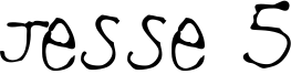 Jesse 5 Font