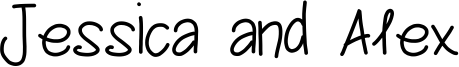 Jessica and Alex Font