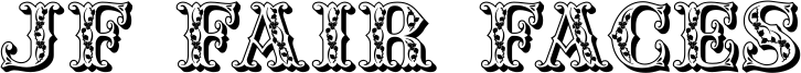 JF Fair Faces Font