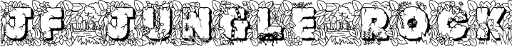 JF Jungle Rock Font