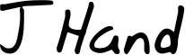 JHand Font