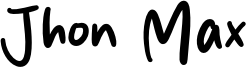 Jhon Max Font