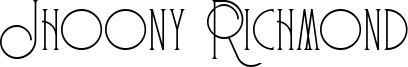 Jhoony Richmond Font