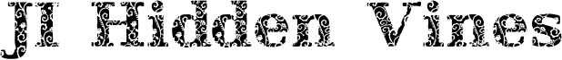 JI Hidden Vines Font