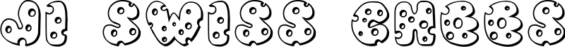 JI Swiss Cheese Font