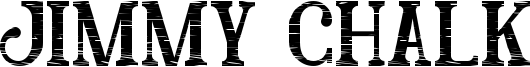 Jimmy Chalk Font