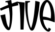 Jive Font