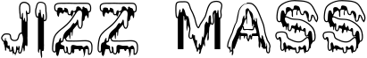 Jizz Mass Font