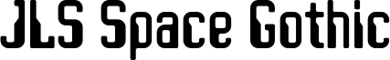 JLS Space Gothic Font