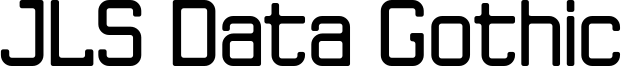 JLSDataGothicR_NC.otf