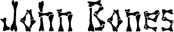 John Bones Font