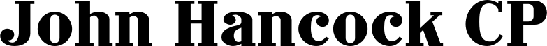 John Hancock CP Font