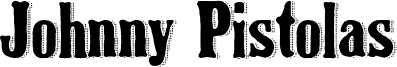Johnny Pistolas Font