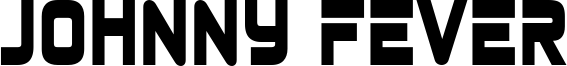 Johnny Fever Font