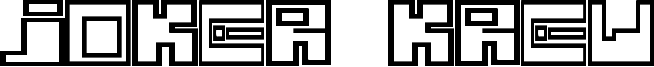 Joker Krew Font