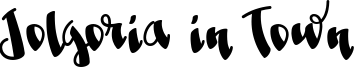 Jolgoria in Town Font