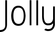 Jolly Font