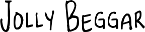 Jolly Beggar Font