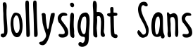 Jollysight Sans Font