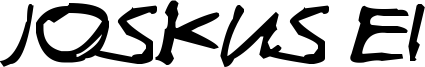 Joskus Ei Font