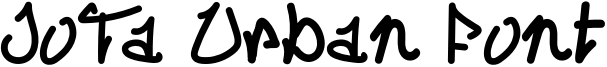 JoTa Urban Font Font