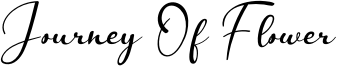 Journey Of Flower Font