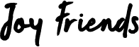 Joy Friends Font