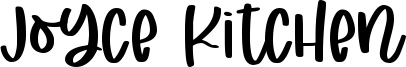 Joyce Kitchen Font