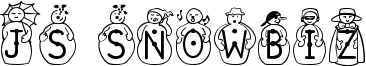 JS Snowbiz Font