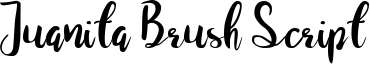 Juanita Brush Script Font