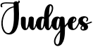 Judges Font