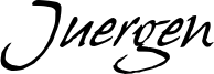 Juergen Italic.ttf