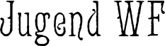 Jugend WF Font