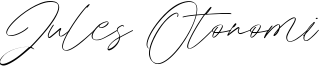 Jules Otonomi Font