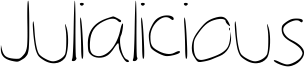 Julialicious.ttf