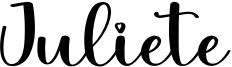 Juliete.otf