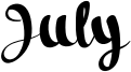 July Font