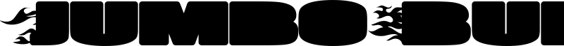 Jumbo Burn Font