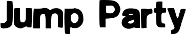 Jump Party Font