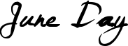 June Day Font