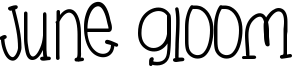 June Gloom Font