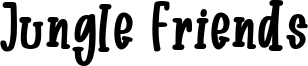 Jungle Friends Font