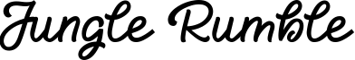 Jungle Rumble Font