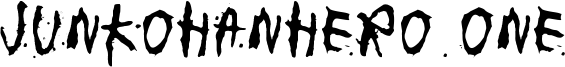 Junkohanhero One Font