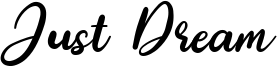 Just Dream Font